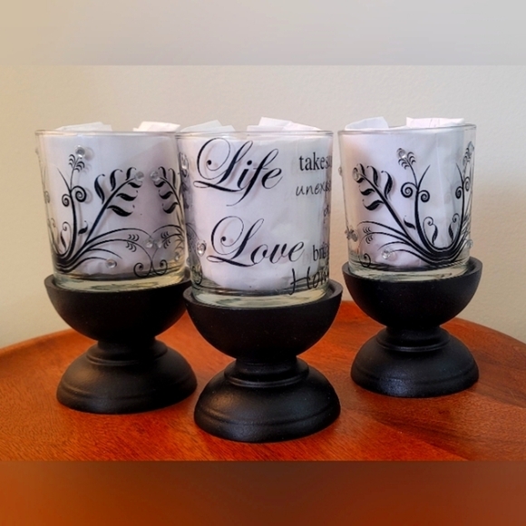 Interiors by Design Other - 3-piece Tea-light set